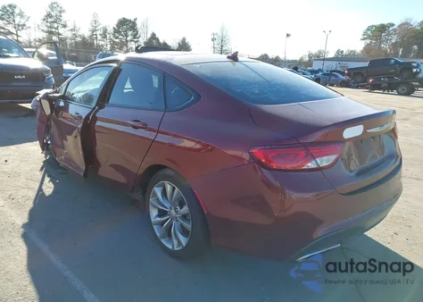 2015 Chrysler 200 S из США, поврежденный, VIN 1C3CCCBB4FN693112